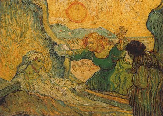 800px Vincent Van Gogh La Résurrection de Lazare daprès Rembrandt