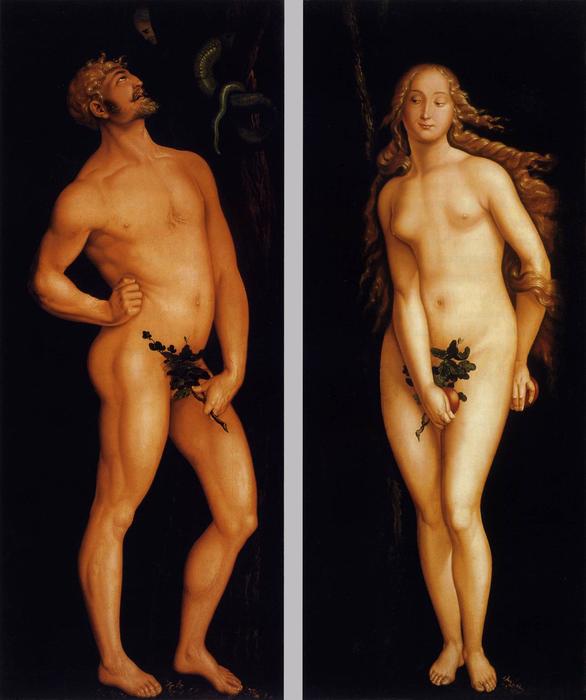 Hans Baldung Adam and Eve 2 