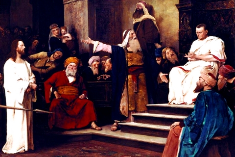 Munkacsy Christus vor Pilatus